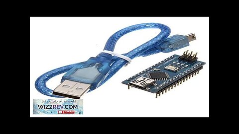 5Pcs ATmega328P Nano V3 Module Improved Version With USB Cable Development Board Review