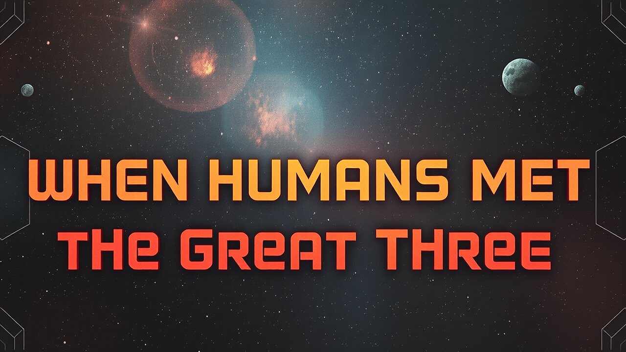 HFY Sci-Fi Audiobook Stories - When Humans Met The Great Three - Human Voice Narration