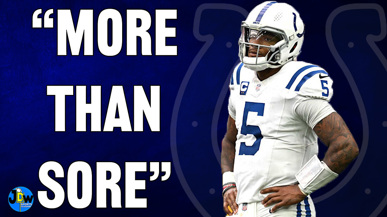 Indianapolis Colts - HOW bad is Anthony Richardson's back injury ?