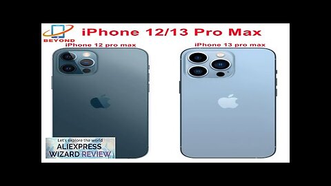 Apple iPhone 12/13 Pro Max 128/256/512GB ROM 6.7" Retina OLED RAM 6GB Review