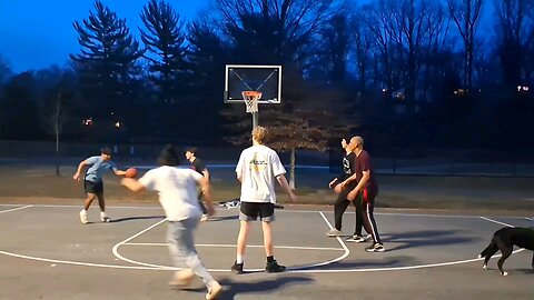 3v3 Basketball with an OG and a Dog 🔥🏀