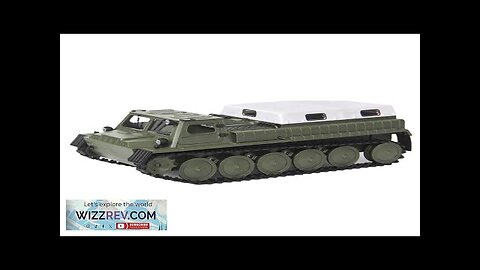 WPL E1 Crawler Transport Remote Control Vehicle RC Tank Car Full Propotional Review