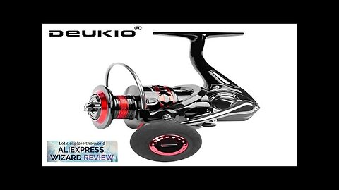 DEUKIO Fishing Reel 2000-7000 Max Drag 12KG Spinning Reels Metal Spool carretilhas Review