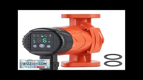 VEVOR 007E-2F2 High Efficiency Circulation Pump 110V 42W EMC Circulator Pump Review