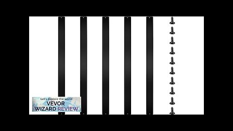 VEVOR Deck Balusters 76 Pack Metal Deck Spindles 29.5"x1" Staircase Baluster Review