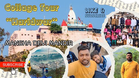 Travell Vlog - To The Mansha devi temple Haridwar Uttarakhand India