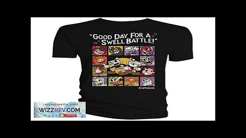 Cuphead: T-Shirt: Boss Level Review