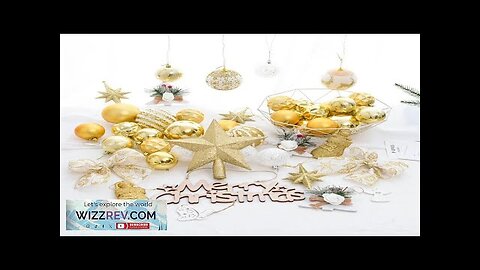 Christmas tree decoration pendant diy material luxury accessories package Christmas Review