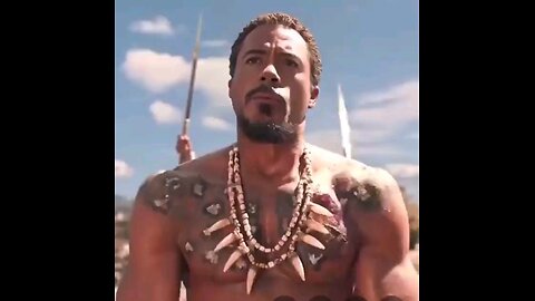 Robert Downey Jr. as Black Panther