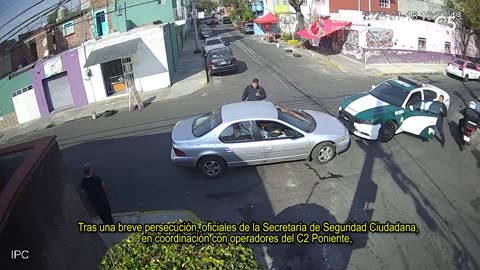 A RAZA ROBO A TRANSEUNTE | #C5CorazónDeLaCDMX