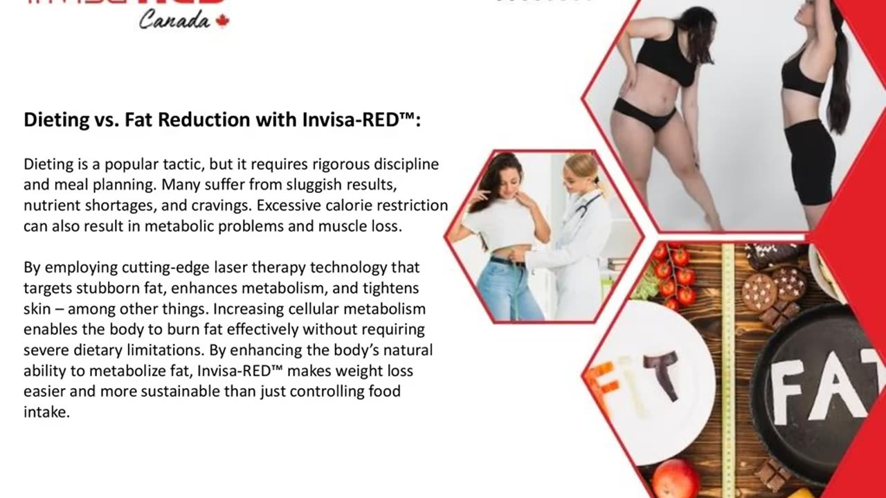 Difference Between Traditional Weight Loss Methods and Invisa-RED™