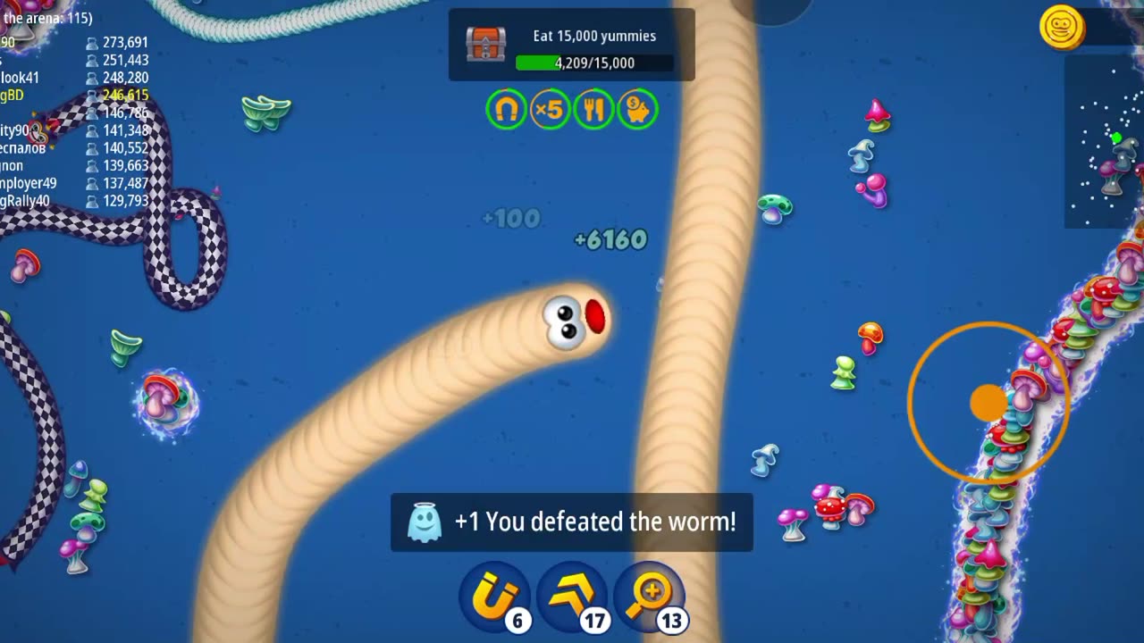 New Swamp Update Worms Zone.io 2025 Best Snake Gameplay Ever