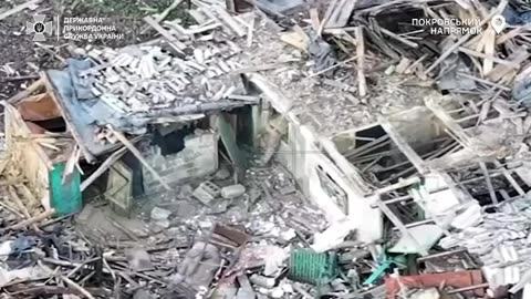 🏚️In the Pokrovsk direction, Russians are hiding in destroyed buildings for