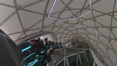 Tron Lightcycle Power Run POV at the Magic Kingdom-Disney World