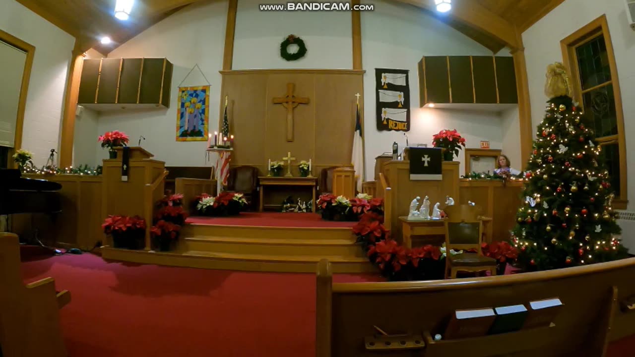 DECEMBER 24 2024 CHRISTMAS EVE CANDLELIGHT SERVICE PART 1