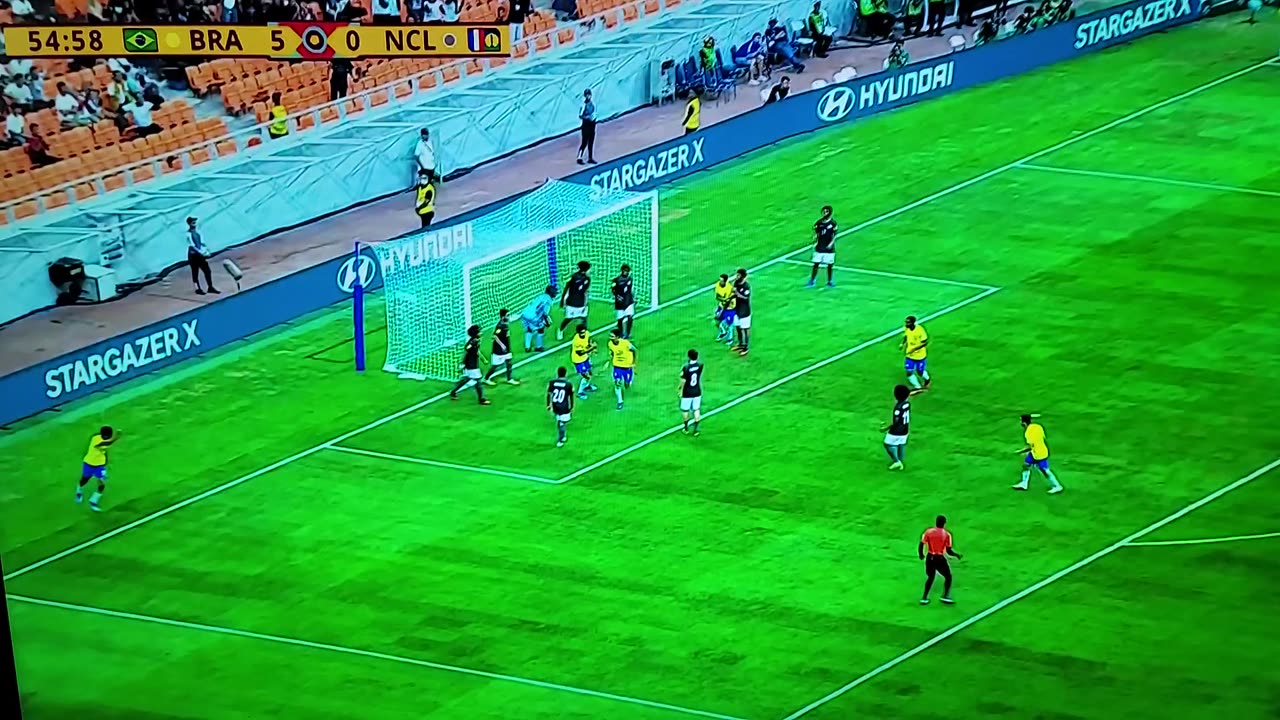BRAZYLIA - NOWA KALEDONIA 9:0