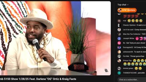 The Corey Holcomb 5150 Show 1/28/25 Feat. Darlene "OG" Ortiz & Kraig Facts 1/29/2025