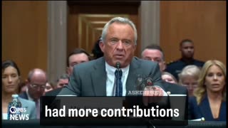 RFK Jr. calls out Bernie: "You have accepted millions of dollars from the Pharmaceutical industry."