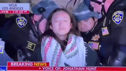 A Chinese national who organizes pro-Hamas rallies at UCLA just got arrested