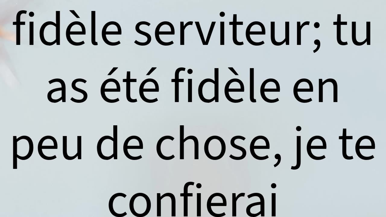 "Bien fait, bon et fidèle serviteur" Matthieu 25:23#shorts #youtubeshorts #jesus #ytshorts #shortvid