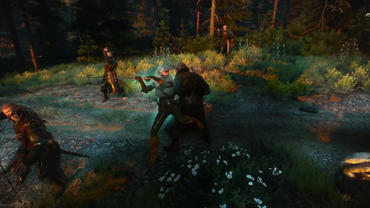 Witcher 3 Ciri fight scene Skellige (Console Commands)