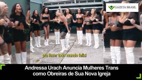 Andressa Urach Anuncia Mulheres Trans como Obreiras de Sua Nova Igreja