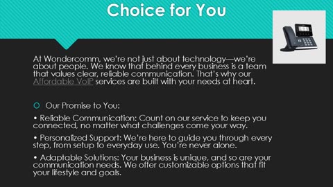 "Affordable, Scalable Small Business VoIP Solutions"