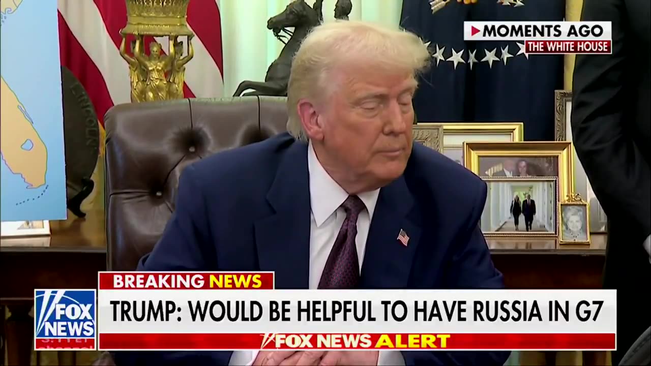 REPORTER: "There's been some nervousness on Wall Street" about tariffs.