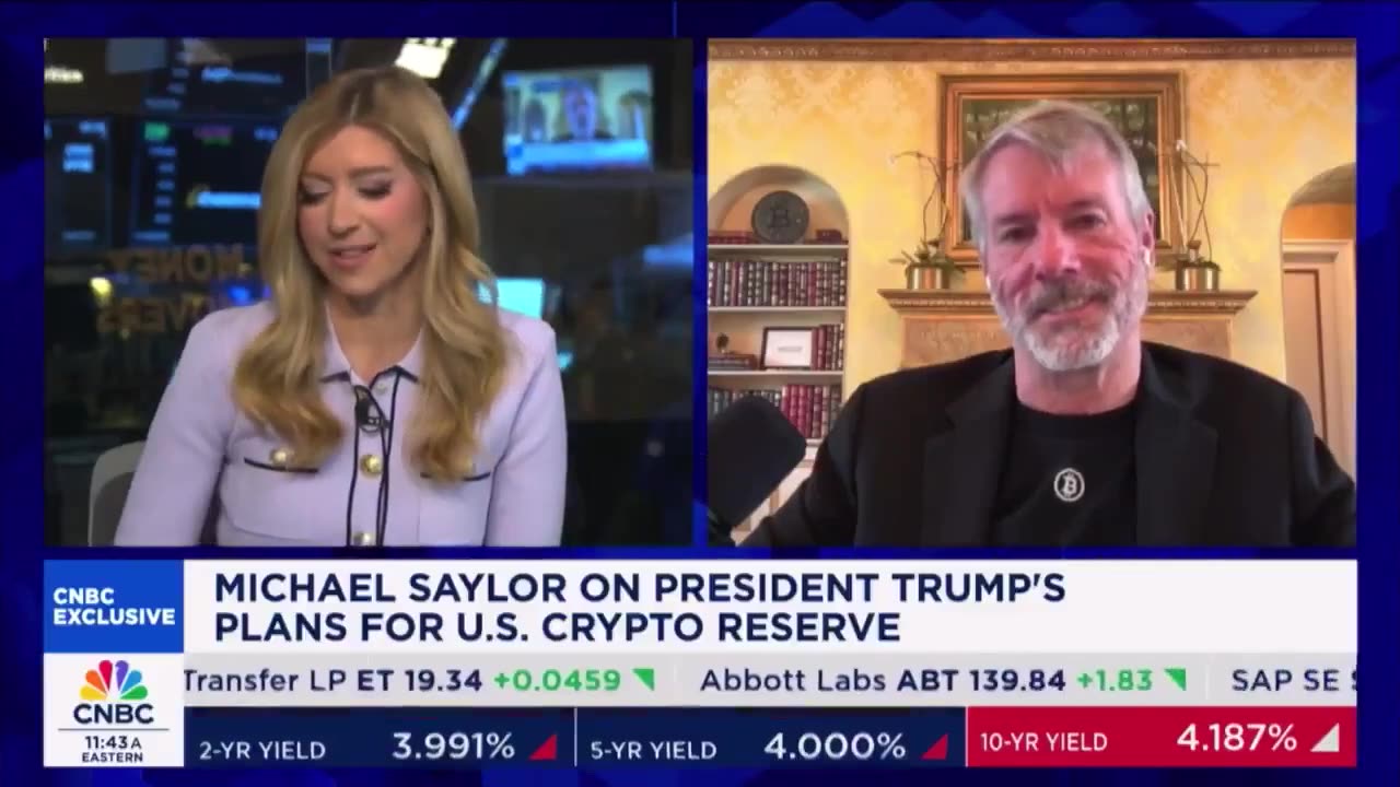 🔥 SAYLOR TELLS CNBC: BITCOIN TO $10 MILLION?! 🚀💰