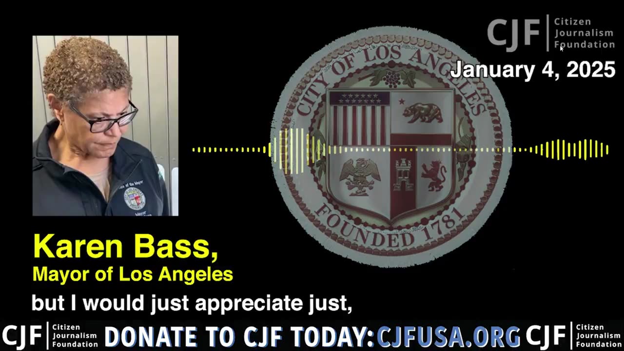 Leaked Phone Call - Karen Bass Defends Trip to Ghana, Drops Cryptic Warning Before LA Wildfires