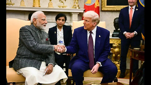 Trump Meets With Indian Prime Minister Modi, Announces ‘Reciprocal Tariffs’ | Trailer