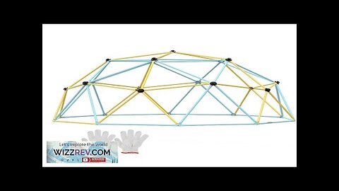 VEVOR Climbing Dome Jungle Gym Supports 750LBS and Easy Assembly 10FT Geometric Review