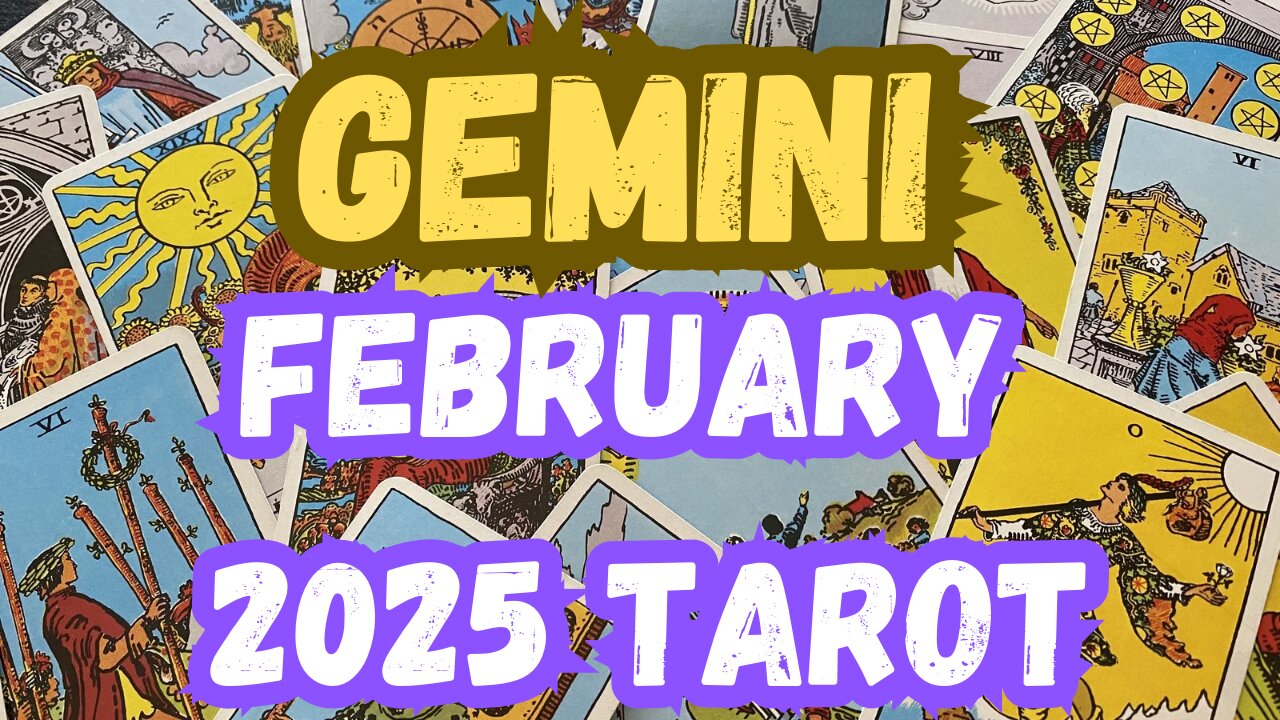 Gemini ♊️- Your fears are your only limit! February 2025 Evolutionary Tarot #gemini #tarot #february