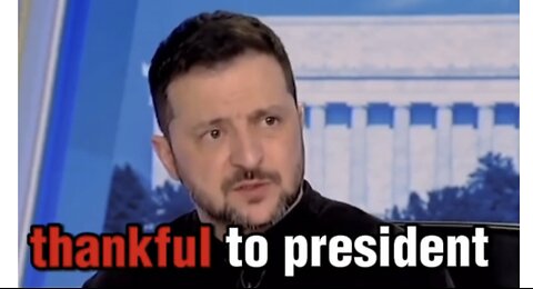 TRUMP FORCES ZELENSKYY TO APOLOGIES
