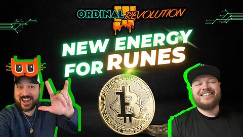 BITCOIN RUNES GETS NEW ENERGY! (Liquidity Providers for Runes are Here)