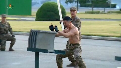 N. Korean army gives brutal show of 'strength, bravery and morale' | AFP | PSN Experiment