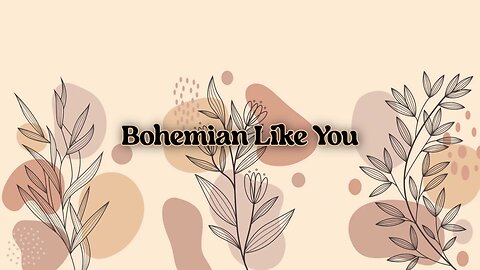 Bohemian Like You (Drum cover)