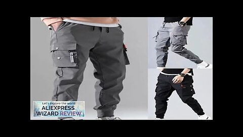 Men Cargo Tactical Pants Work Combat Multi-pockets Casual Training Trousers Overalls Review