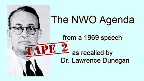The New Order of Barbarians | Dr Richard Day | Dr Lawrence Dunegan (1988) Tape 2
