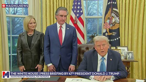The White House | President Donald Trump signs impactful Executive Orders (Jan 31, 2025) [LIVE]
