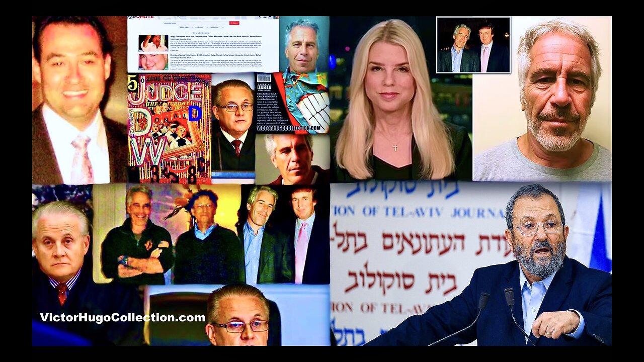 Epstein List Bares Crackhead Jesus Judge Donald Hafele Alex Conde Aaron Cohen SGT Report Alex Jones