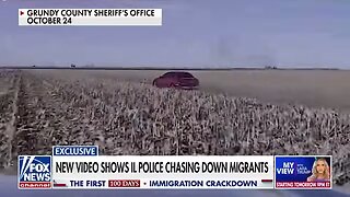 BREAKING: Migrants lead police on wild chase