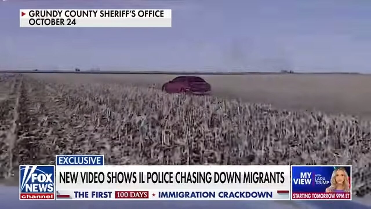 BREAKING: Migrants lead police on wild chase