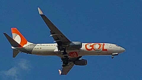 Boeing 737-800 PR-GXL coming from Salvador to Fortaleza