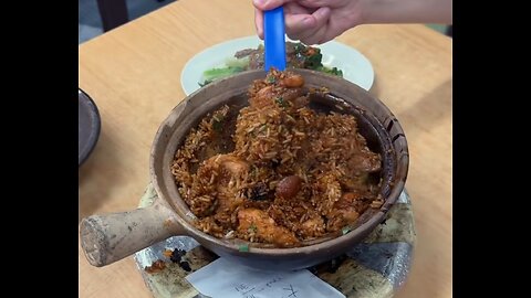 Clay Pot Chicken Rice in Kuala Lumpur Streetfood