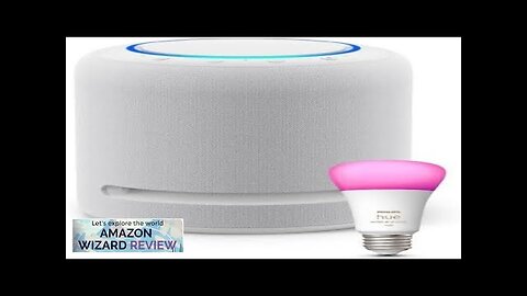 Echo Studio Glacier White with Philips Hue Color Smart Bulb Review