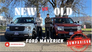 New refreshed 2025 Ford Maverick Lariat vs Older 2024 Ford Maverick