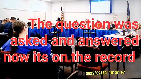 Littlestown School Board answers the question about video recording