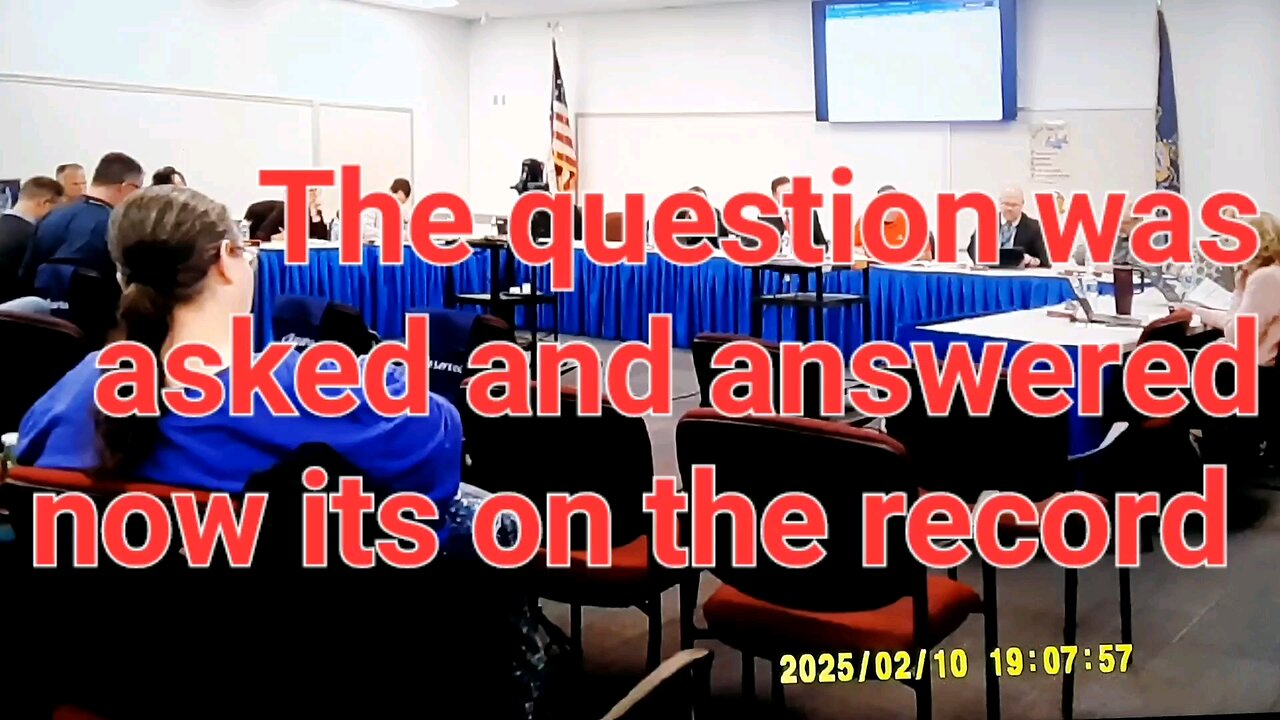 Littlestown School Board answers the question about video recording