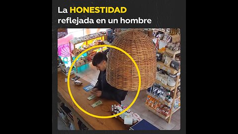 Una puerta mal cerrada, una sospecha de robo y un final feliz